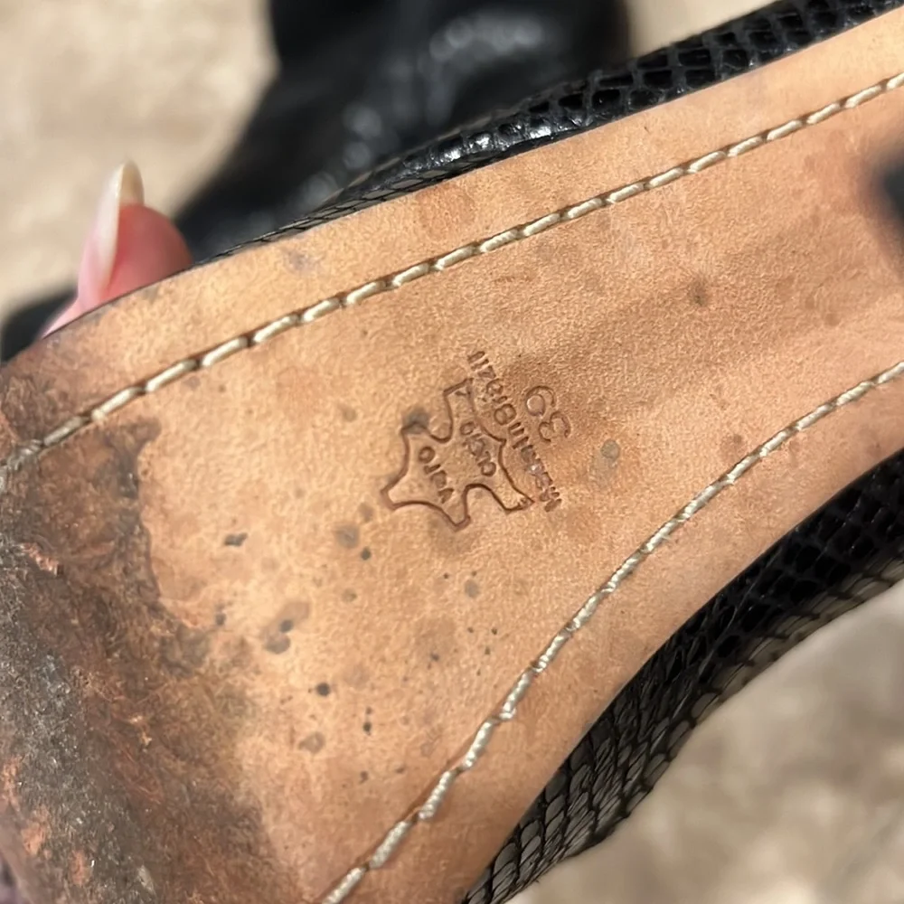 Alice + Olivia Platform Python Over the Knee Boots